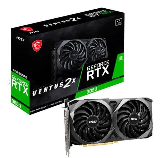 Tarjeta de video MSI GeForce RTX 3050 VENTUS 6GB GDDR6