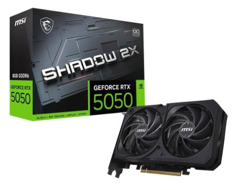 MSI Tarjeta de video GeForce RTX 5050 8GB MSI Shadow 2X OC