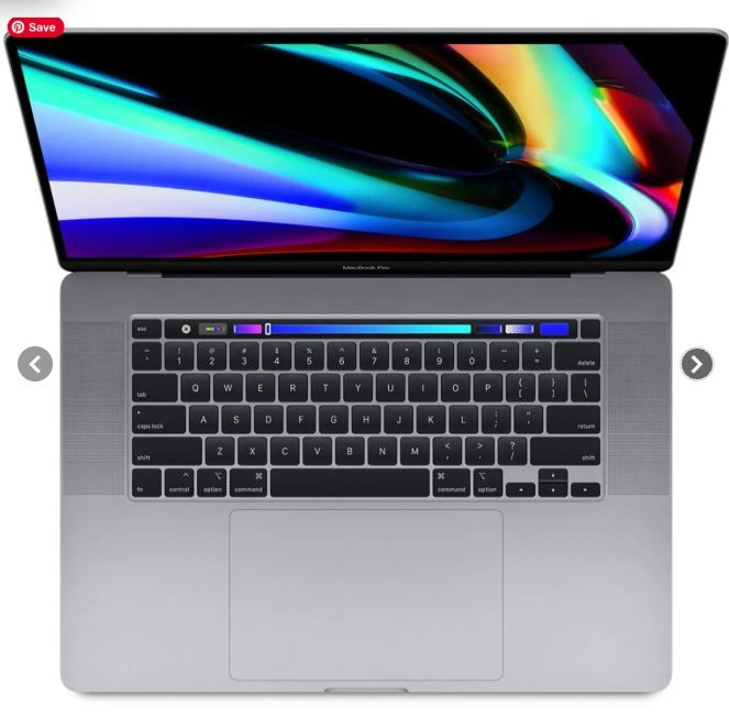2019 MACBOOK PRO 16" TOUCH BAR INTEL CORE I7 2.6GHZ 32GB RAM 512GB ALMACENAMIENTO