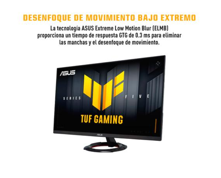 Monitor Gamer Asus TUF Gaming 24" IPS FHD (1920x1080) 200Hz 0.3ms (VG249Q5R)